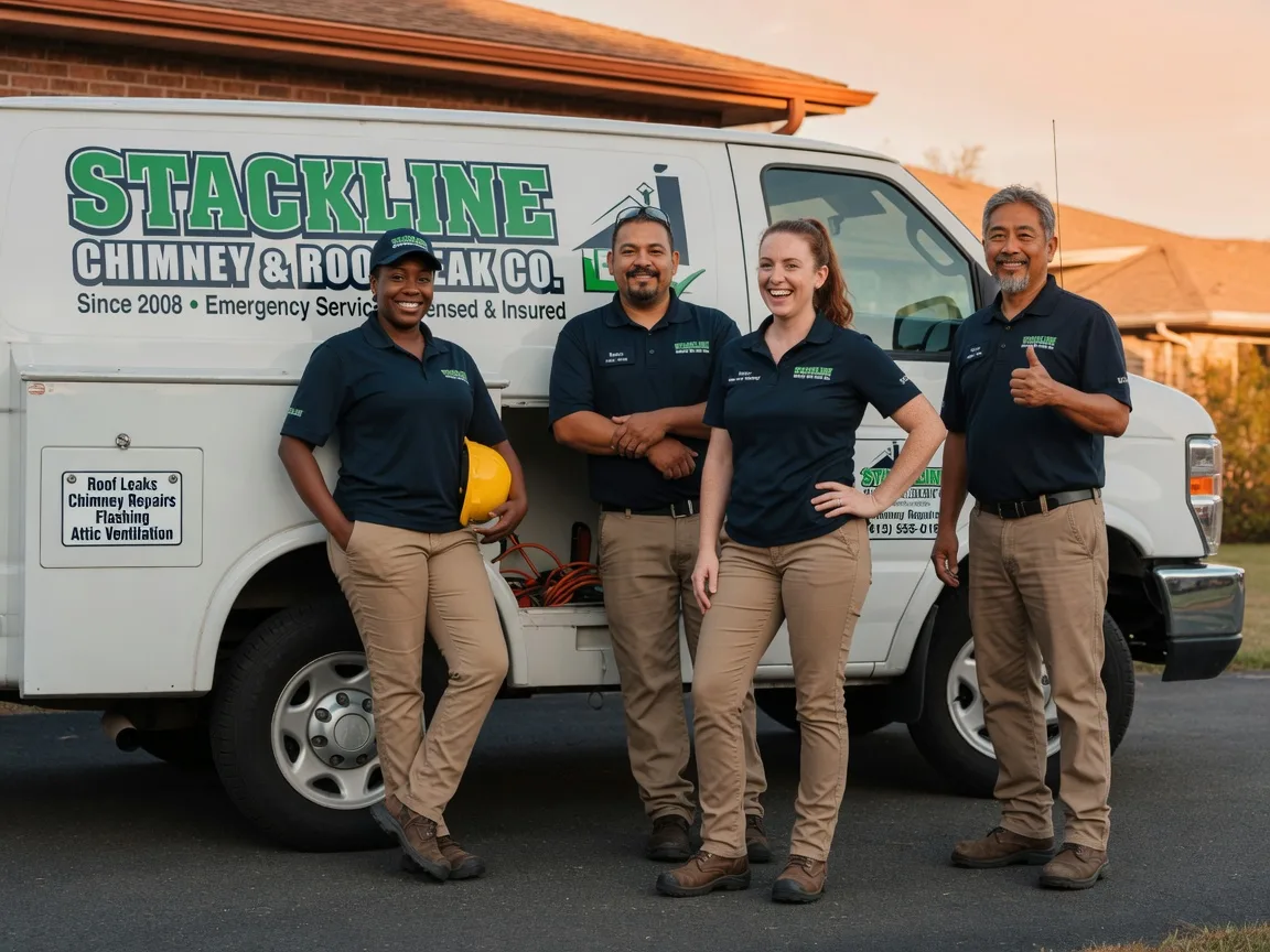 Chimney flashing repair company in Cedar, MI